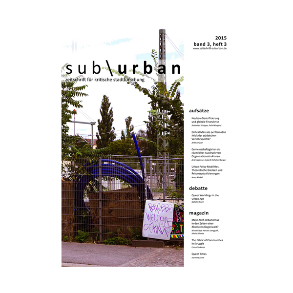 ‘Make-Shift-Urbanismus’ in den Zeiten einer ‘Absoluten Gegenwart’?